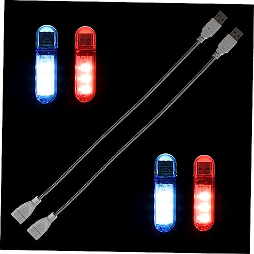 DOITOOL Night Light Mini Led Desk Lamp Laptop Keyboard Lamp Portable Study Light for Home
