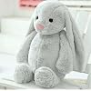 Sleeping Friend Long Ear Bunny Plush Rabbit 65cm Gray