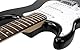Rocktile Pro ST3 BK RW L Linkshänder E-Gitarre – ST-Style E-Gitarre in Schwarz für Linkshänder – 3 Single-Coils, Vintage String Tremolo-System, 22 Bünde, Palisandergriffbrett – schwarz