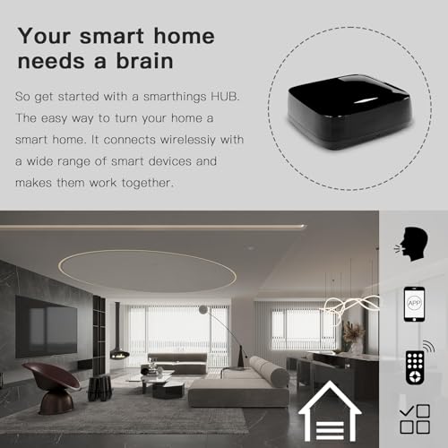 Image of LUXLUV Smart HUB Blinds Remote Control Center Electric Roller Blind Accessories Support Connection with Tuya, Life APP, Alexa, Google (Smart Hub)