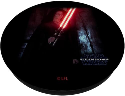 Miniatura 2 de Star Wars Rise Of Skywalker Rey Dual Light Ser Portrait PopSockets PopSockets PopGrip agarre intercambiable para teléfonos y tabletas