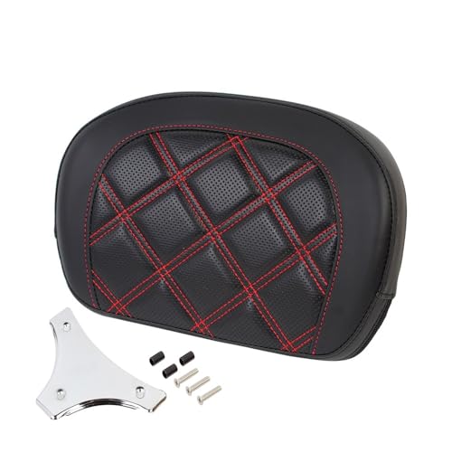 Coussin dossier passager arrière moto pour Touring et Electra Glide 1997-2024