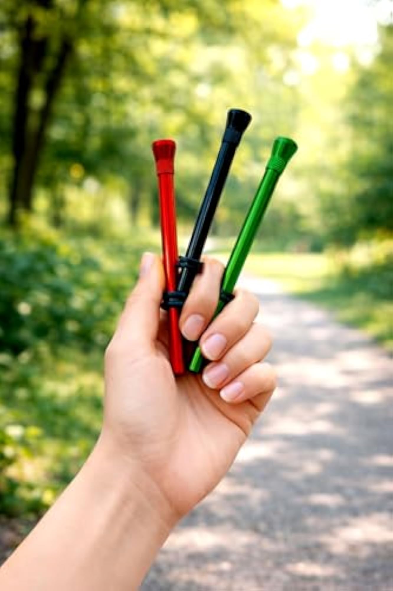 Bong Shooter Multicolour Smoking Pipe (Pack of 3)