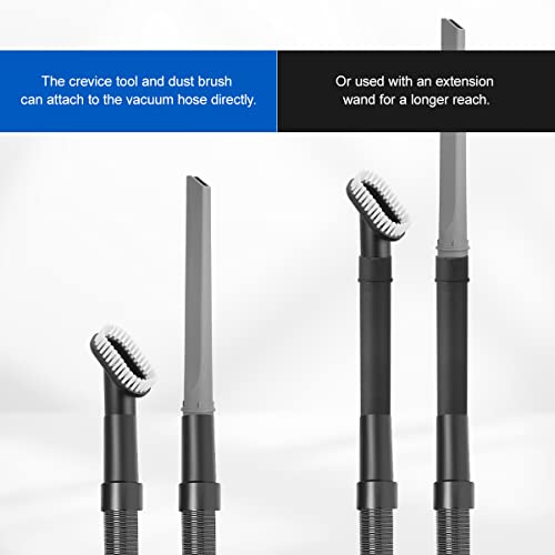 Lanmu Vacuum Attachments Compatible With Bissell 2252 2254 2486 Cleanview Swivel Pet Crosswave Vacuum Cleaner, Crevice Tool Extension Wand Dust Brush Replacement Parts #TOP4