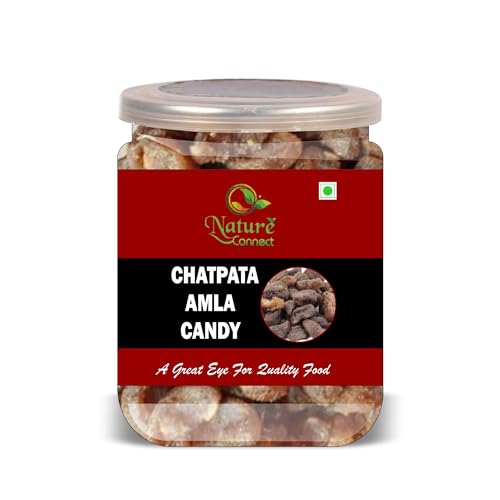 NATURE CONNECT Chatpata Amla Candy 300 Gram Airtight Container image 3