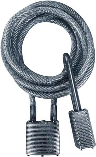 Commando Lock 8ft Steel Cable Lock
