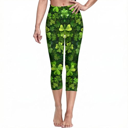 Sister Amy Women's Printed Leggings - Buttery Soft Yoga Pants, High Waist Stretchy Tights for Workout, Plus Size 7Slgs-WS001 X-Large