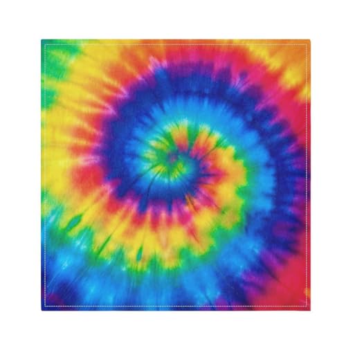 Servilletas de Tela Tie Dye Qilmy Set de 4 miniatura 1