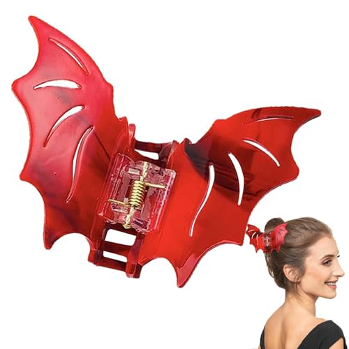 Horquillas de Murciélago | Pinzas Góticas para el Pelo,de Cabeza Antideslizante para Mujer Tema Terror Moda Gótica Fiestas de Disfraces Fotografía Temática Estética Misteriosa