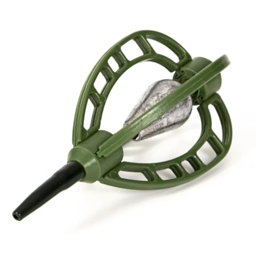 6 piezas Cebo de Carpa, jaula portacebo para pesca miniatura 7