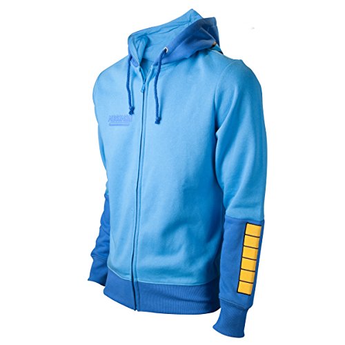 Megaman Hoodie – Blau – Größe M