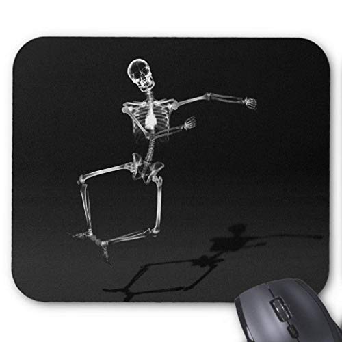 Preisvergleich Produktbild X-ray Skeleton Joy Leap B&w Mouse Pad