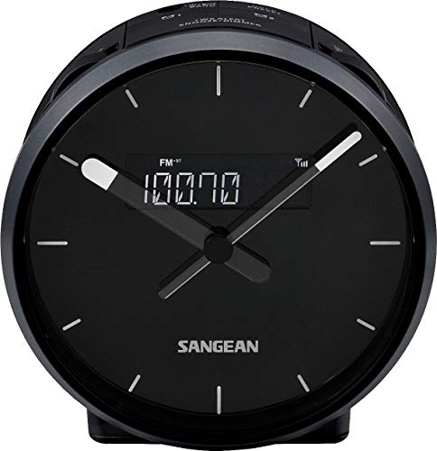 Sangean Rcr-29Bk Am/Fm-Rds/Weather Alert/Aux-In / 23 Memory Pre-Sets Digital Tuning/Analog Clock Radio Usb Phone Charging #TOP1