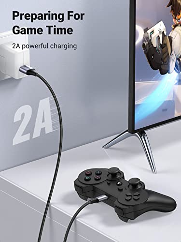 Ugreen Mini Usb Cable [3Ft, 2-Pack] Usb Mini B 2.0 Cable Nylon Braided Charging Cord Compatible With Garmin Nuvi Gps,Satnav,Dash Cam,Blue Yeti,Digital Camera,Ps3 Controller,Hard Drive,Mp3 Player,Gopro #TOP2