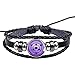 I3C Anime Sasuke Cosplay Accessoires Leaf Village Konoha Bracelet，Bague Konoha，Collier Akatsuki，Collier Sharingan pour Unisexe