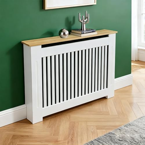 Cache-radiateur FATIVO avec étagère supérieure pour optimiser l'espace