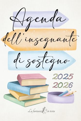 Agenda dell’Insegnante di Sostegno 2025-2026 – Edizione in Bianco...
