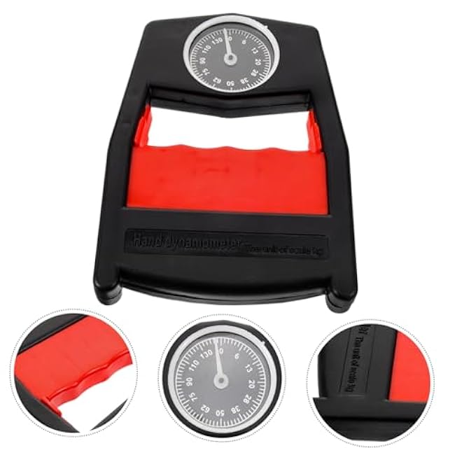 Heavy Duty Hand Grip Strengthener for Muscle Training Finger Exerciser with Accurate Grip Strength Tester Compact and Portable Hand Muscle Exercise Tool for Athletes Students and