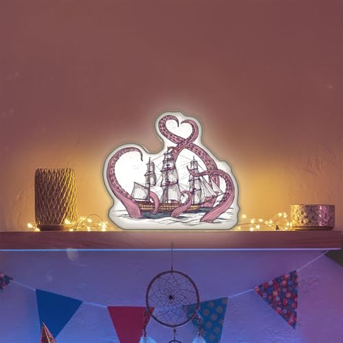 Veilleuse de bureau à LED fixation murale pour décoration chambre adolescent
