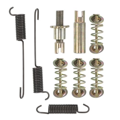 NUOBESTY Juego de Resortes de Retorno para Freno de Cargadora Kit de Hardware de Freno de Disco Perno Ajustador Resorte Resistente Herramienta Mecánica para Reparación Automotriz