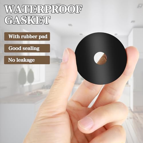 Edelstahl Wasserhahn Lochabdeckung,Küchen Lochabdeckung,5cm Spülbecken Abdeckung,Spüle Auslaufsicher Hahnlochstopfen Pülbecken Abdeckung Gute Abdichtung Waschbeckenabdeckung,für Spülbeckenlochstopfen