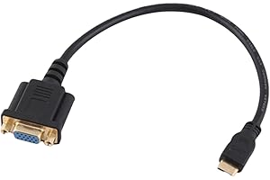 2PC Mini HDMI to VGA Cable