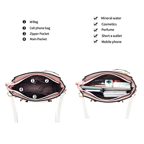 Image of Xiaoyu Fashion Purses and Handbags for Women Ladies Crossbody Bags Top Handle Satchel Shoulder Bags Small Totes