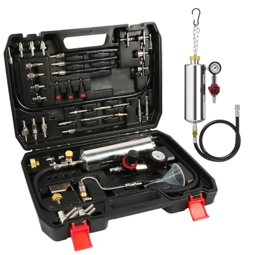 CMTOOL Fuel Injector Cleaner Kit, Automotive Fuel System Cleaning Kit, 1000ML Non-dismantle Cleaner Machine...