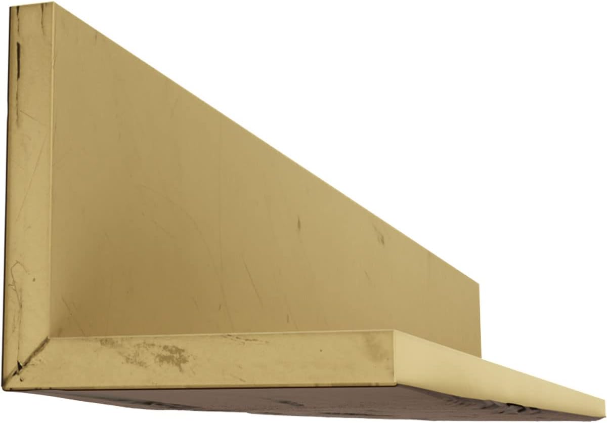 Ekena Millwork BMPC2C0120X060X216ZH 2-Sided Pecky Cypress Endurathane Faux Wood Ceiling Beam, 12-in. W x 6-in. H x 18-ft. L, Hickory