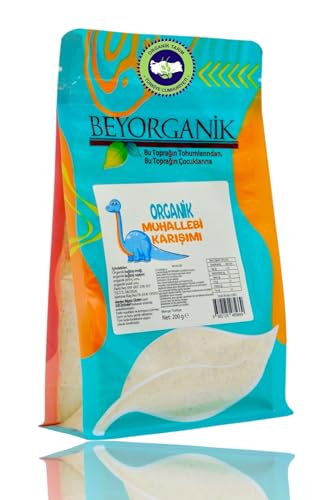 Organik Muhallebi Karışımı (Yulaflı) 200 g (Pestisit ve Aflatoksin Analizli)
