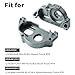 GLOBACT Motor Mount Gear Cover Set with Steel 57T 0.8Mod Center Diff Gear for Arrma 1/10 KRATON Outcast 4S 1/8 Mojave 4S RC Truck Upgrade Parts Replace ARA311192 ARA311169 ARA311165