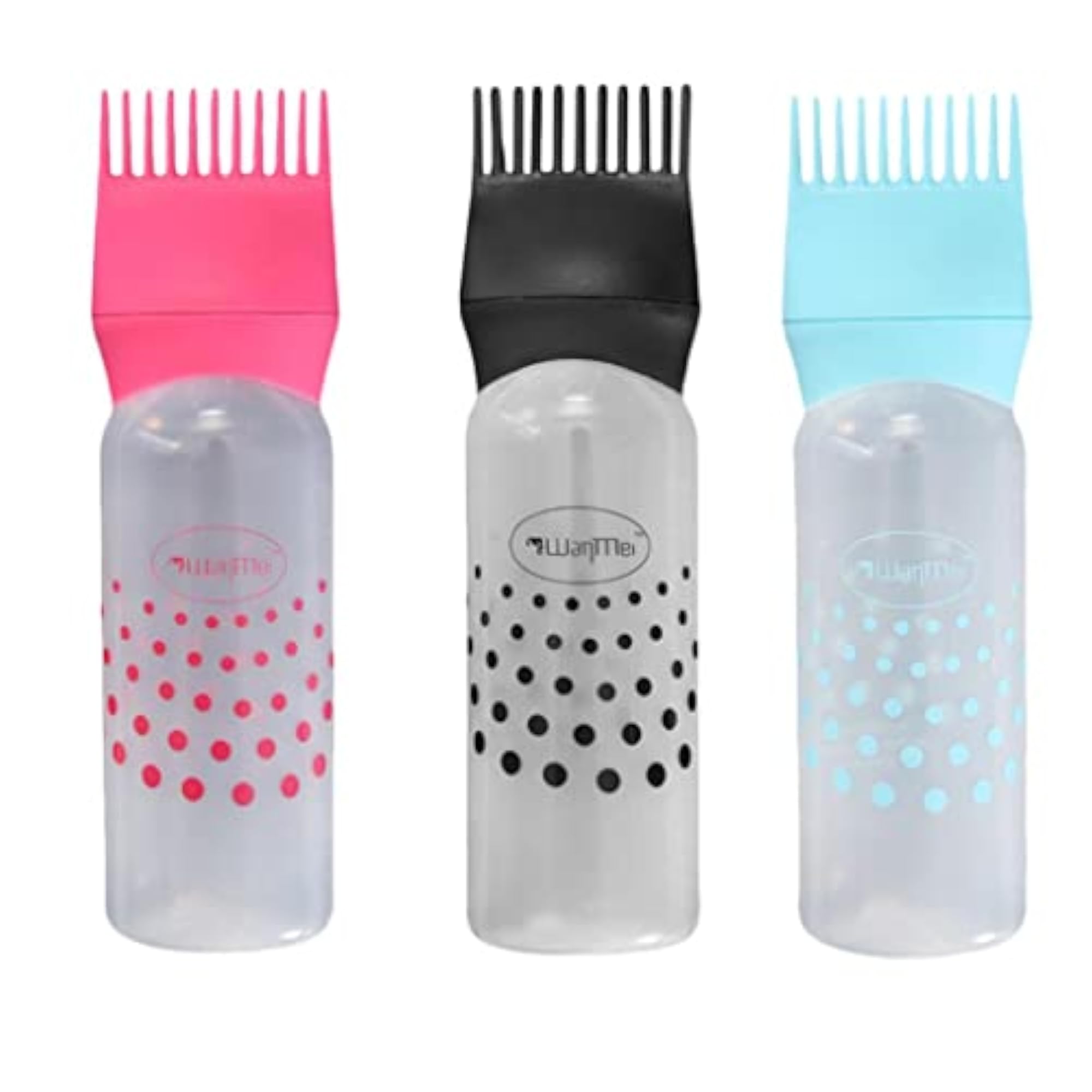 Empty Hair Dye Applicator Dispenser Brush, 120ml