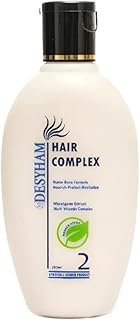 DESYHAM Hair Complex | Water based Formula | Growth Serum | Supports Hair | Reduces Fall & Strengthens Roots | Visible Regrowth - Pack of 1 (200ml)-picture-43