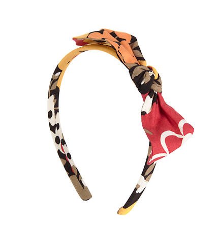 Vera Bradley Bow Headband in Bittersweet