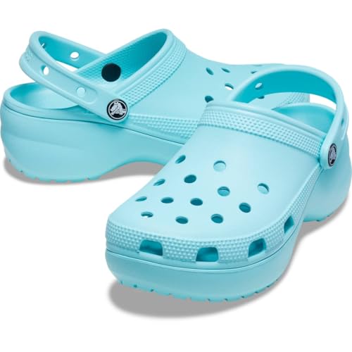 Image of Crocs Women Classic Platform Tie Dye Graphic Clog