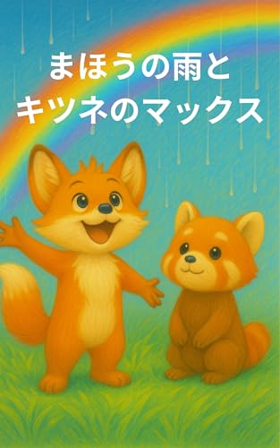 絵本 まほうの雨とキツネのマックス: 小学生向け やさしさ絵本シリーズ2 やさしさえほんシリーズ (マッキーのやさしさえほん工房)