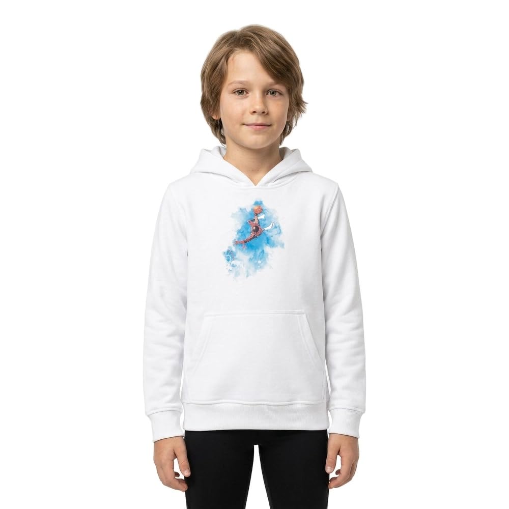 Mister Tee Felpa con cappuccio da basket per bambini