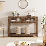 Style campagnard : Le design élégant et la fabrication méticuleuse de cette console meuble bois incarnent la simplicité et la chaleur du style campagnard. Qu'elle soit placée dans l'entrée, derrière la table du canapé ou dans le couloir, elle ajoute une ambiance naturelle et accueillante à votre maison.