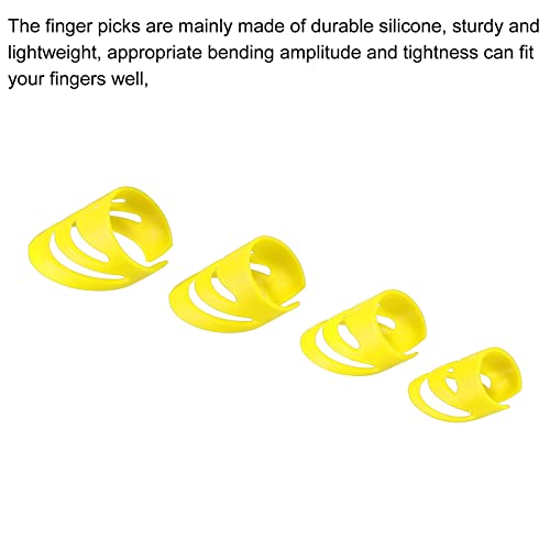 sourcing map Guitare Doigt Médiators XL L M S Dimension Jaune avec Rangement Boîte pour Guitare Basse Ukulélé Paquet de… - Les Beatles, Paul McCartney, John Lennon, RIngo Starr, George Harrison sourcing map Guitare Doigt Médiators XL L M S Dimension Jaune avec Rangement Boîte pour Guitare Basse Ukulélé Paquet de… – Image 5