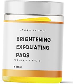 Almohadillas limpiadoras de ácido kójico y cú...