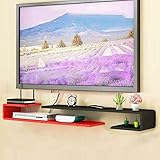 Ecologico e robusto: mensola galleggiante in fibra di legno ad alta densità, forte portante, resistente agli urti, liscia e liscia, atossica e insapore, senza formaldeide, impermeabile, antiacaro, vernice ecologica di alta qualità, ecologica, facile da pulire, pulire con un panno umido.