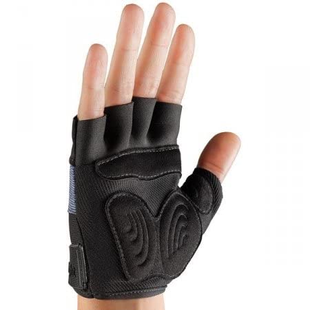 LUVA CICLISMO BALANCE PRETO/MARINHO M