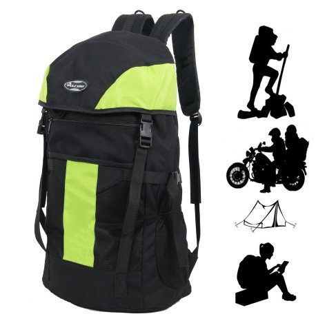 Image of POLE STAR Trek 44 L Hiking /Trekking /Camping /Travelling Rucksack Backpack, with multiple compartments, water resistant, made with polyester, 1 year warranty