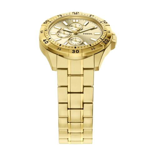 Image of Fossil Garrett Multifunction Stainless Steel Watch for Men