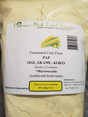 Fermented corn flour (Mimi Ogi/Akamu/Koko/Pap)