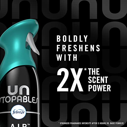 Febreze Unstopables Air Freshener Spray, Fresh Scent, Odor Eliminator for Strong Odor, 8.8 Oz (Pack of 3) - Image 3
