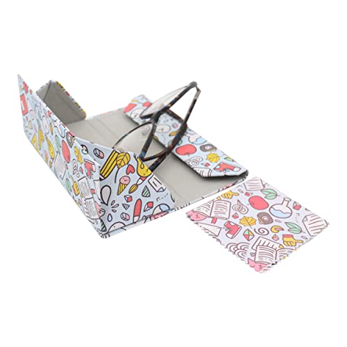 Image of Real Sic Glasses Case for Men and Women - Magnetic Folding Hard Shell Sunglass Holder - Inspired by Activities /Hobbies