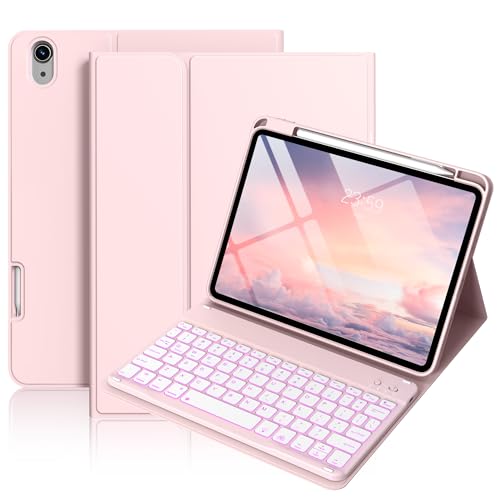 BQDIYOO iPad 11/10 L[{[htP[X 11C` A16 & 10.9C` 7F obNCg CX Bluetooth L[{[hP[X yVz_[t Jo[ iPad 11/10 Gen 2025/20