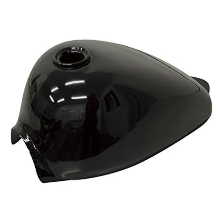 Amazon バイクパーツセンター モンキーガソリンタンク 黒 専用コックキャップ付 外装パーツ用ボルトキャップ 車 バイク