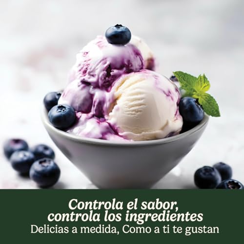 Cuisinart Heladera Cool Scoops, áquina para hacer helado gelato sorbetes y yogur helado, casero en 25 min, Tamaño familiar, Tazón para batir, Bol de congelación instantánea 1.4 L Versión actual - imagen 5